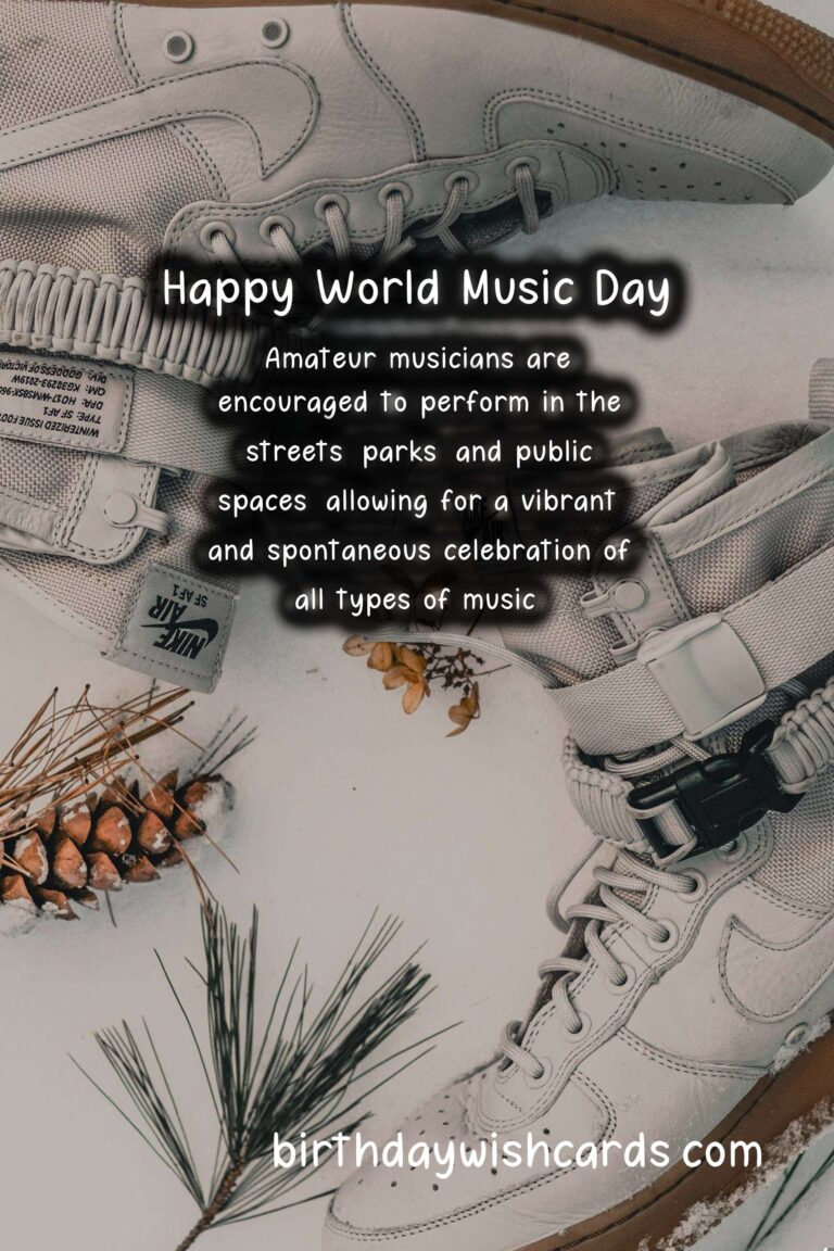 Fête de la Musique (World Music Day) - Celebrate the Power of Music with Joy and Harmony