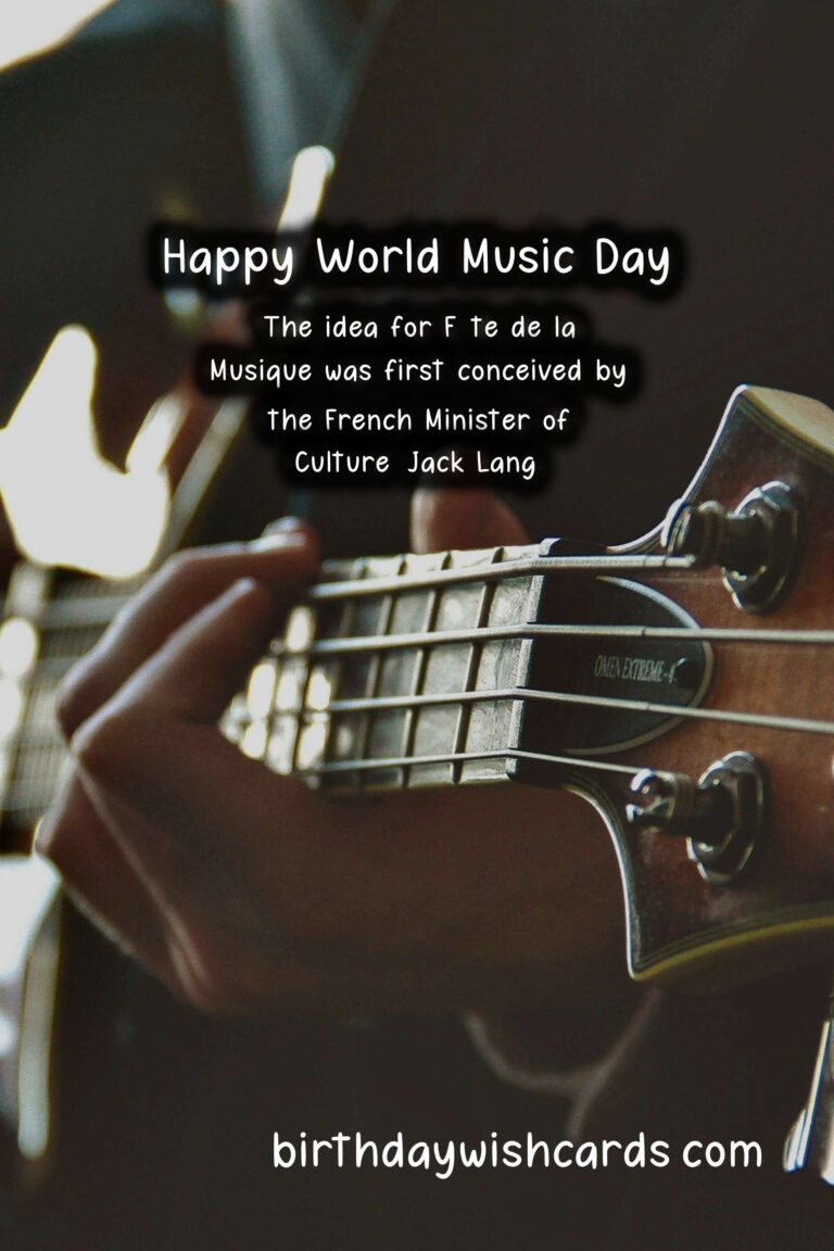 Fête de la Musique (World Music Day) - Celebrate the Power of Music with Joy and Harmony