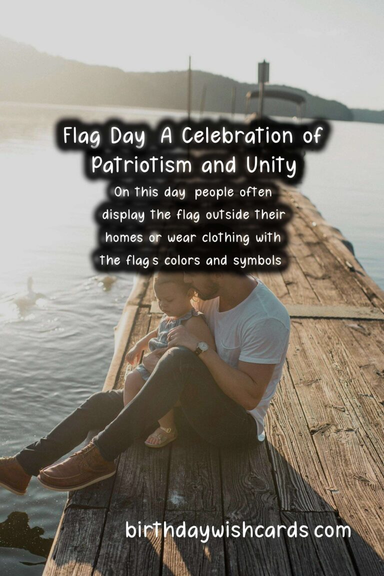 Flag Day: November 7 - A Day to Celebrate Patriotism and Unity