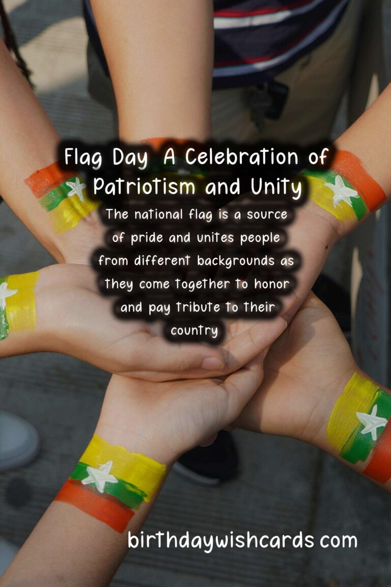 Flag Day: November 7 - A Day to Celebrate Patriotism and Unity