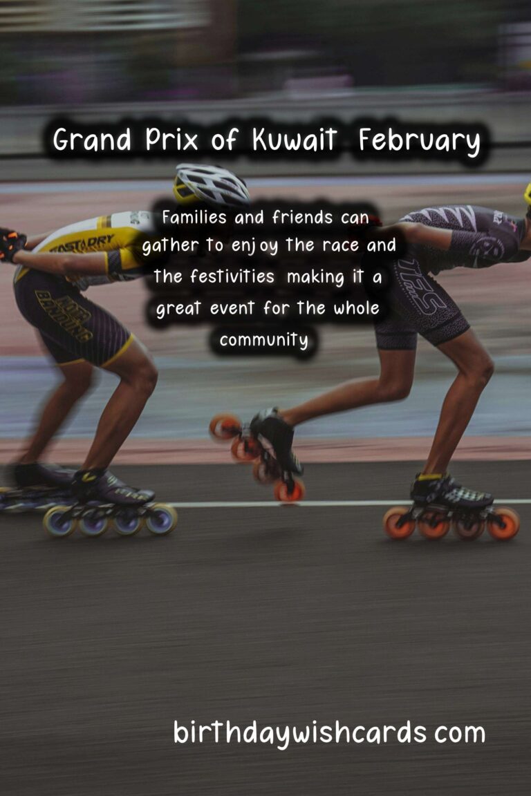 Grand Prix of Kuwait: February 15 - An International Powerboat Race