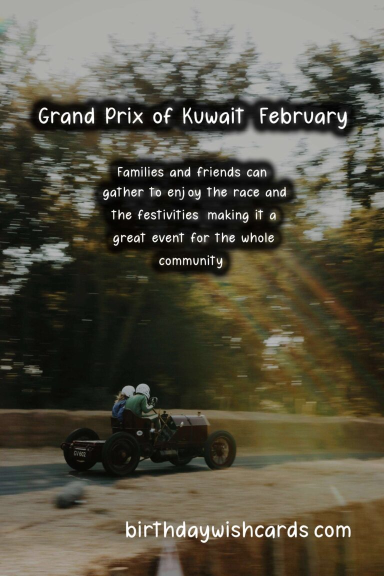 Grand Prix of Kuwait: February 15 – An International Powerboat Race