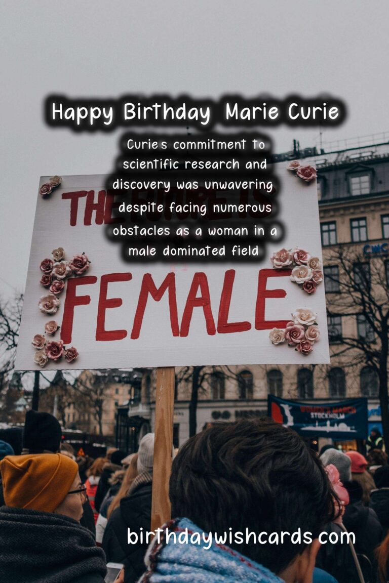 Happy Birthday, Marie Curie: Scientific Pioneer Facts and Inspirational Images