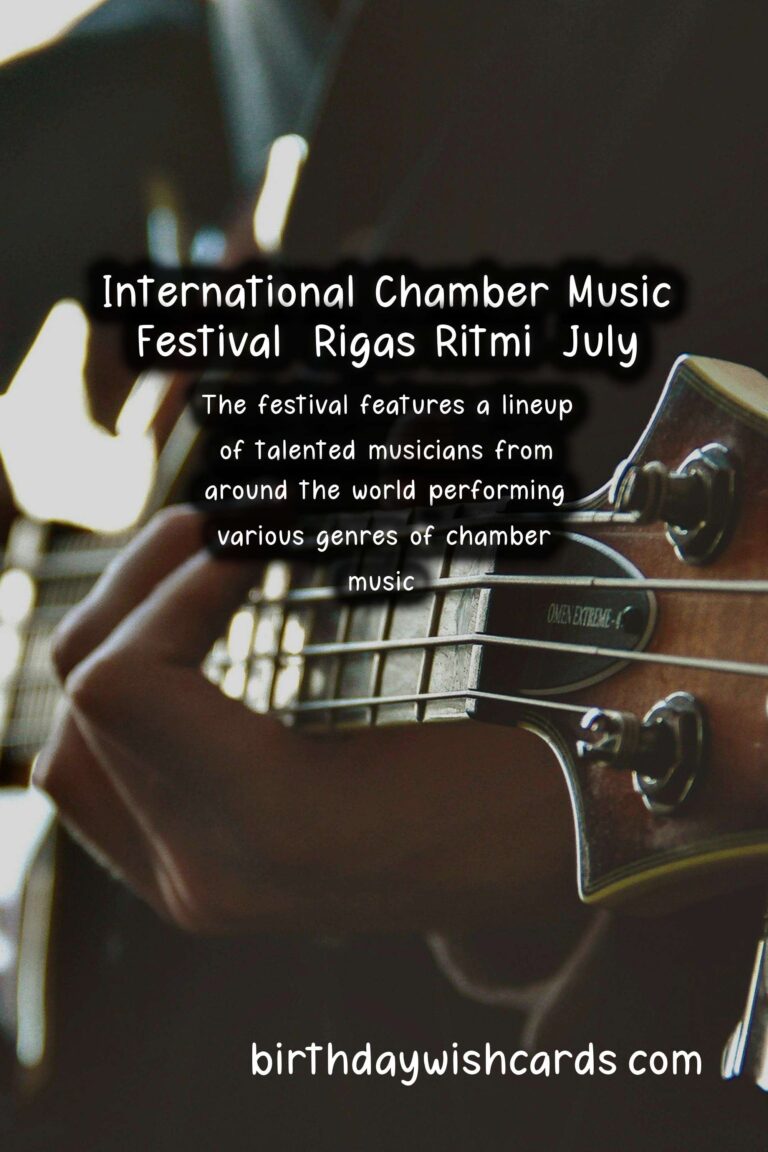 International Chamber Music Festival “Rigas Ritmi”: July