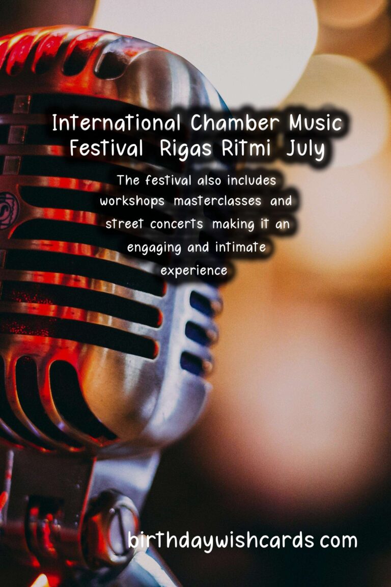 International Chamber Music Festival “Rigas Ritmi”: July