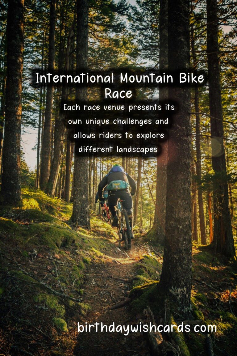 International Mountain Bike Race – November*