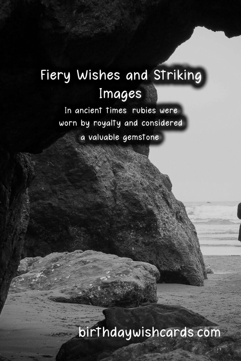 July Birthstone: Ruby – Fiery Wishes and Striking Images