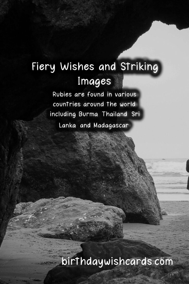 July Birthstone: Ruby – Fiery Wishes and Striking Images