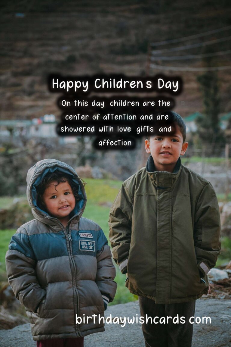 June 1 – Children’s Day: A Day to Celebrate Children