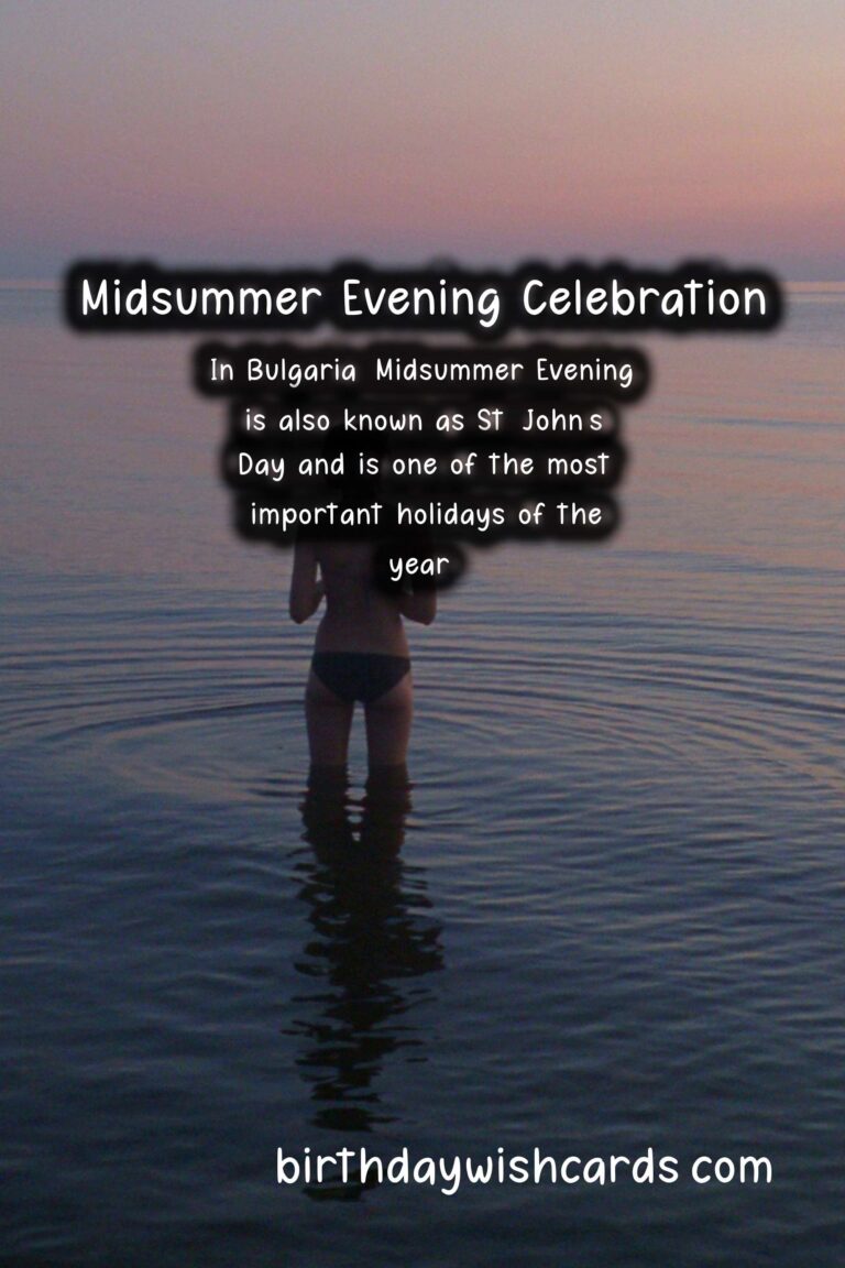 June 23 – Midsummer Evening (Ivanovden)