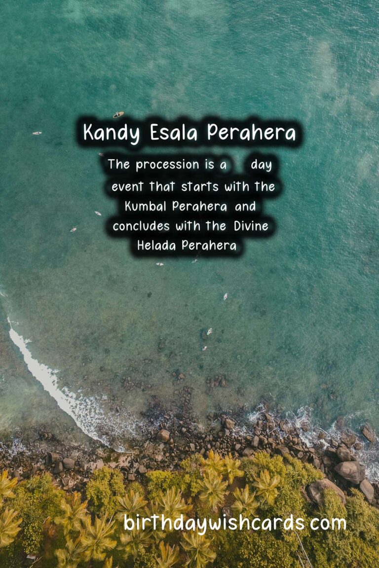 Kandy Esala Perahera - Celebrating the Rich Heritage and Culture of Sri Lanka