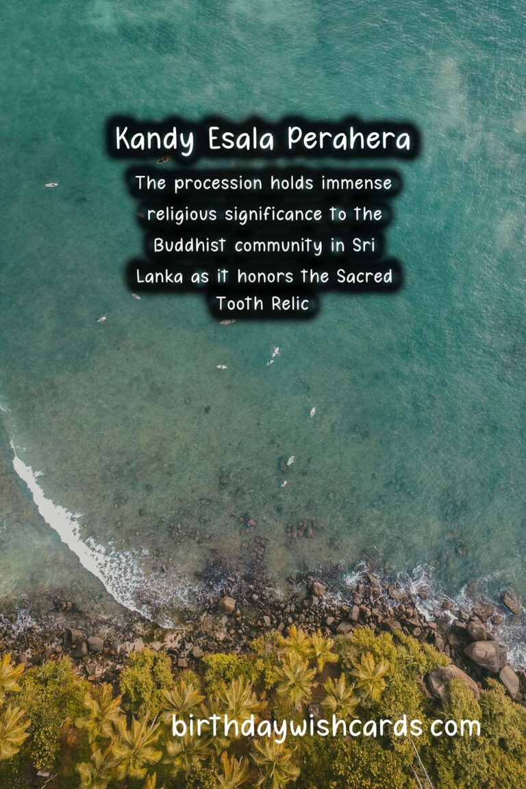 Kandy Esala Perahera - Celebrating the Rich Heritage and Culture of Sri Lanka