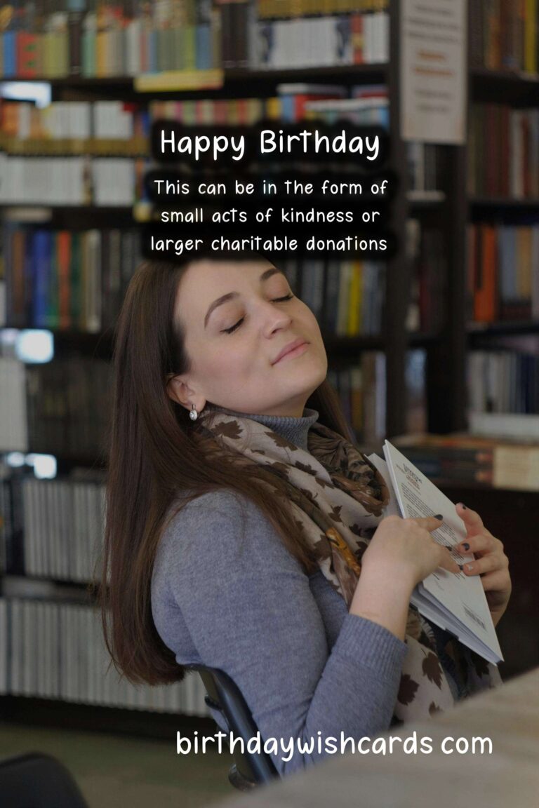 Kindness Crusade: Spreading Joy on Your Birthday