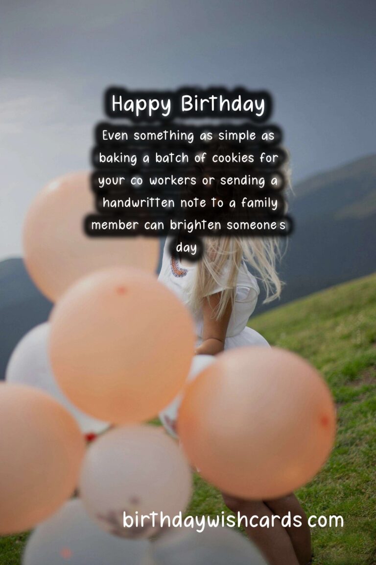 Kindness Crusade: Spreading Joy on Your Birthday