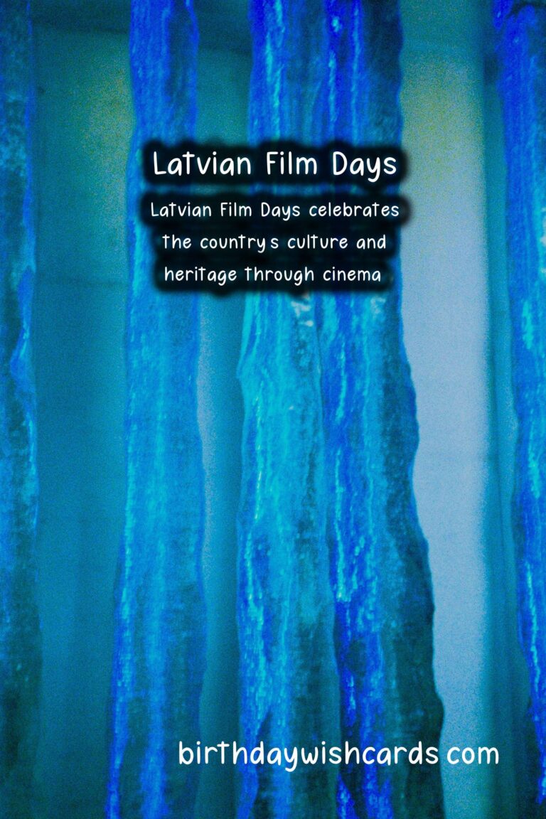 Latvian Film Days: November-December