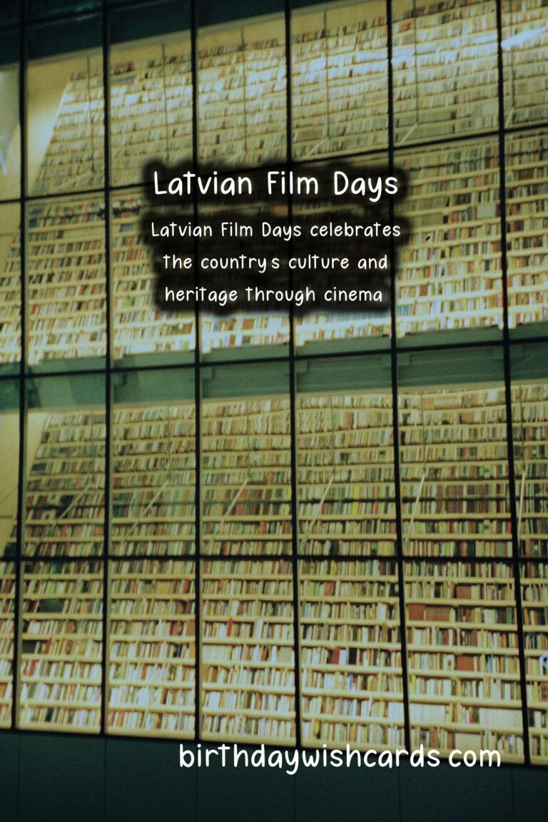Latvian Film Days: November-December