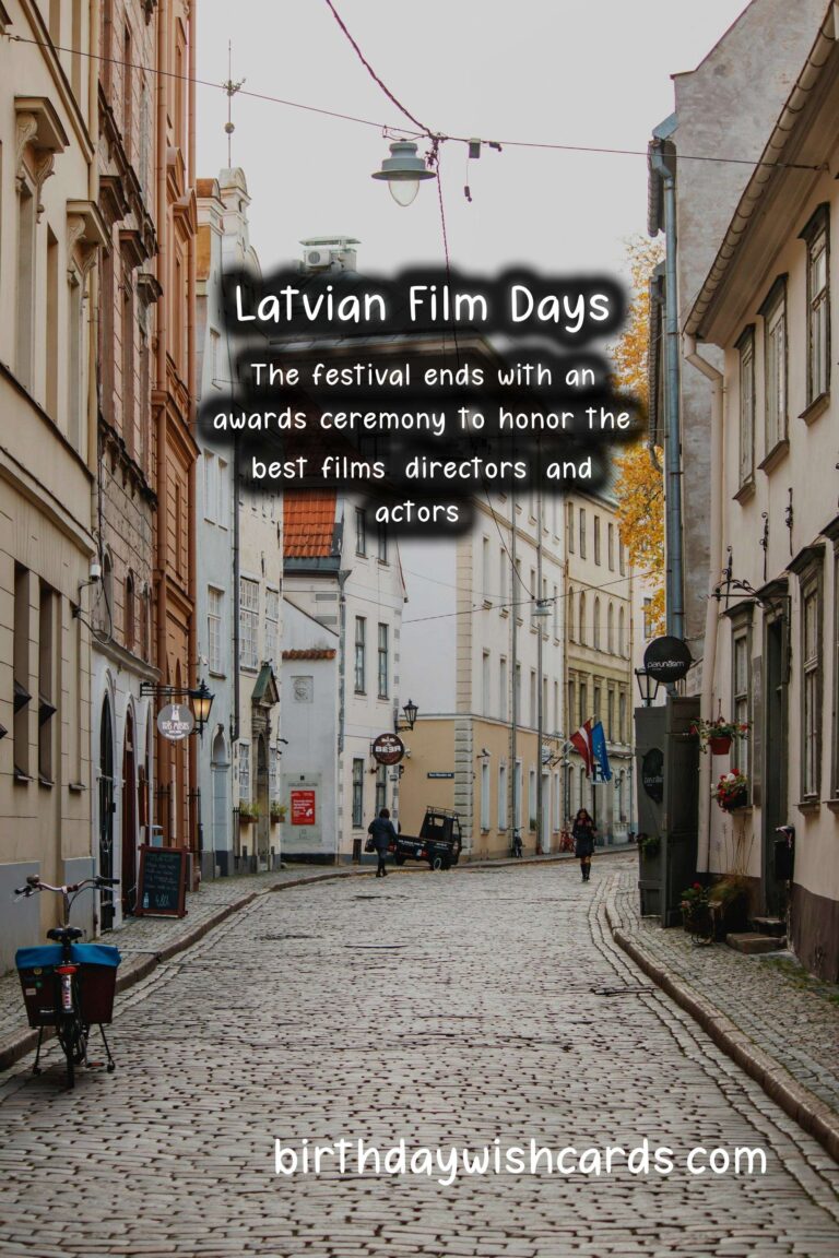 Latvian Film Days: November-December