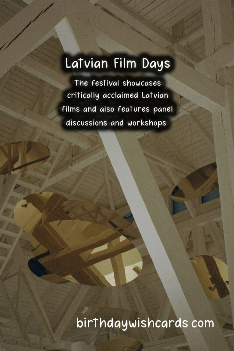 Latvian Film Days: November-December