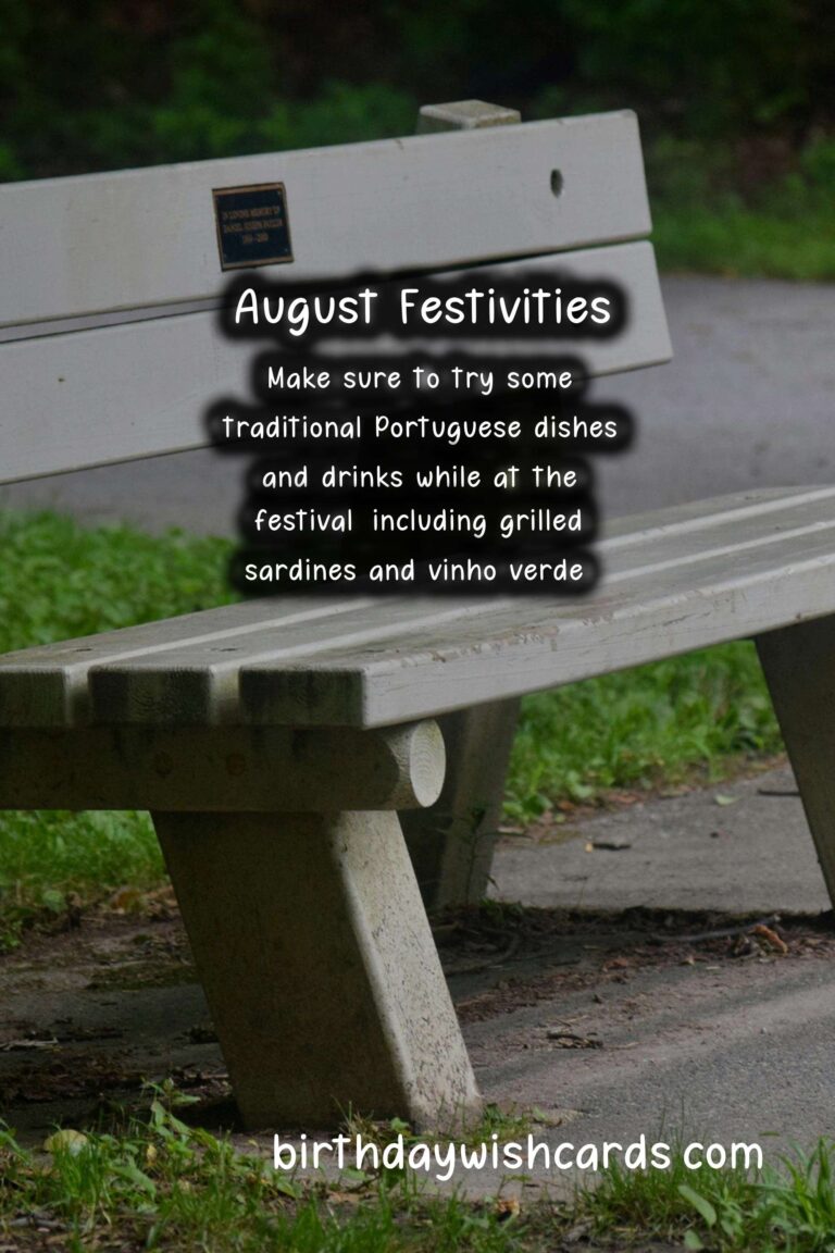 Let's Celebrate August with Festas de Agosto