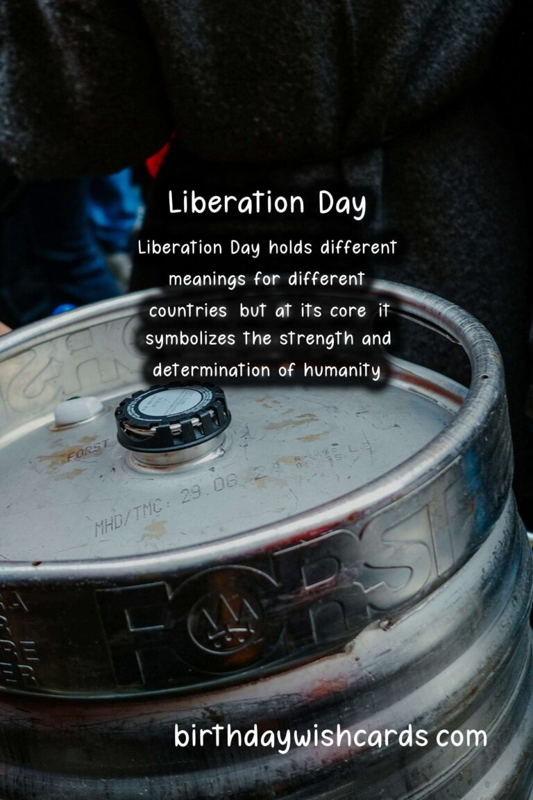 Liberation Day: A Celebration of Freedom and Resilience