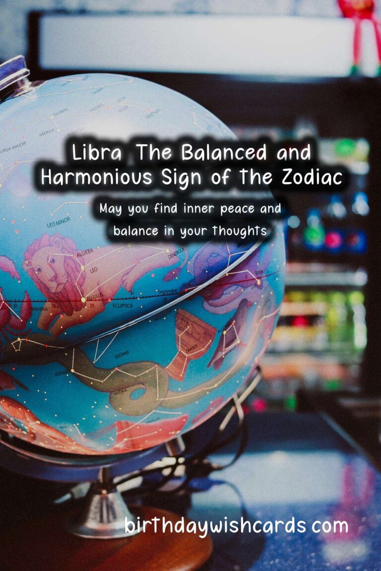 Libra Zodiac Sign: Wishes for the Balanced and Harmonious