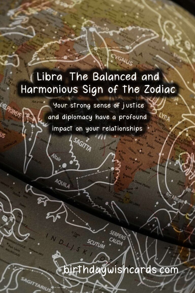 Libra Zodiac Sign: Wishes for the Balanced and Harmonious