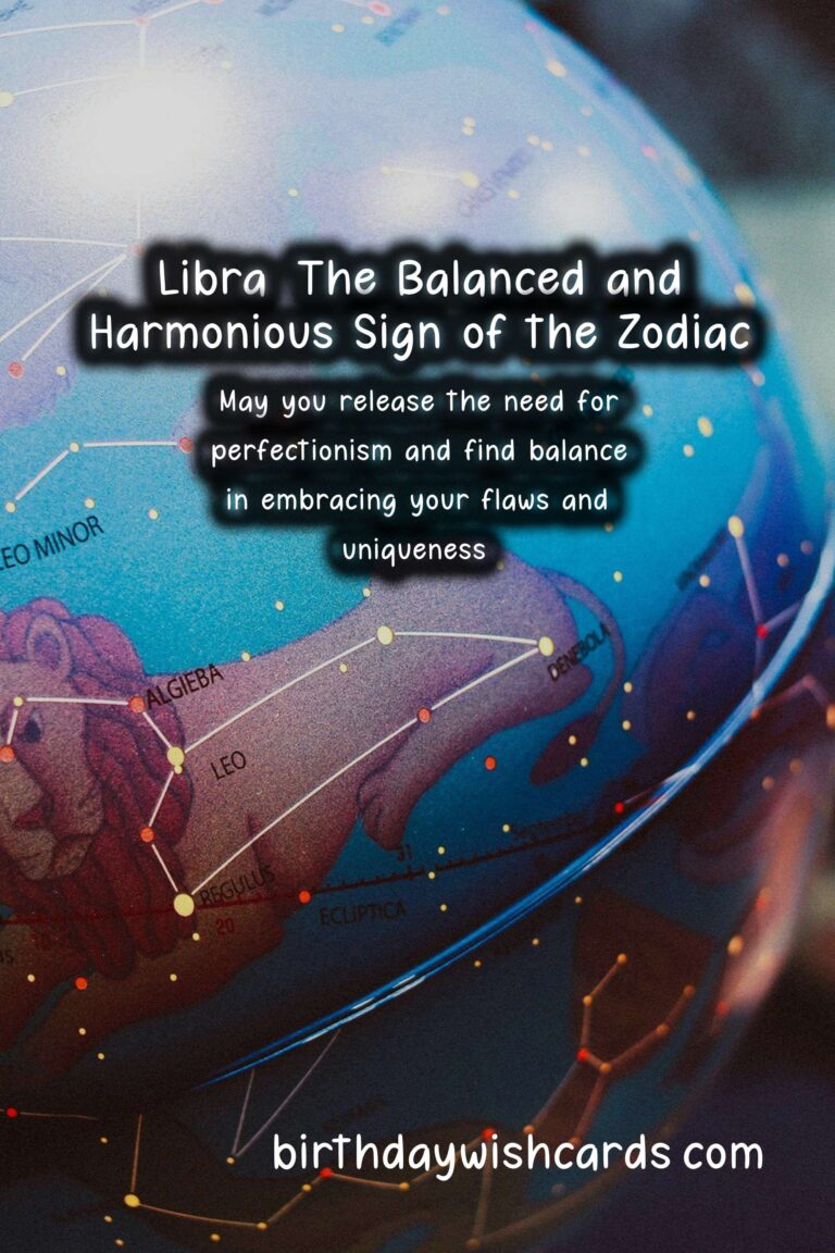 Libra Zodiac Sign: Wishes for the Balanced and Harmonious