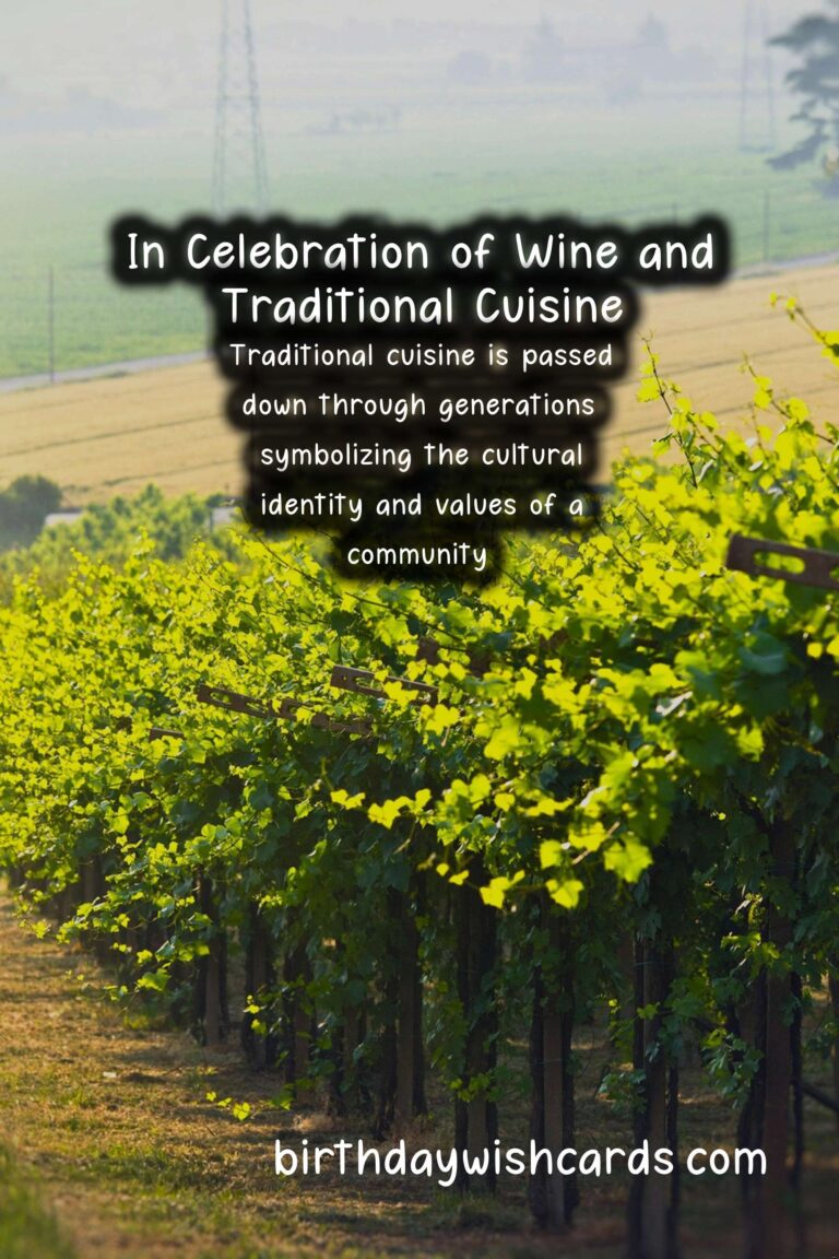 March 10 - National Day of Wine and Traditional Cuisine