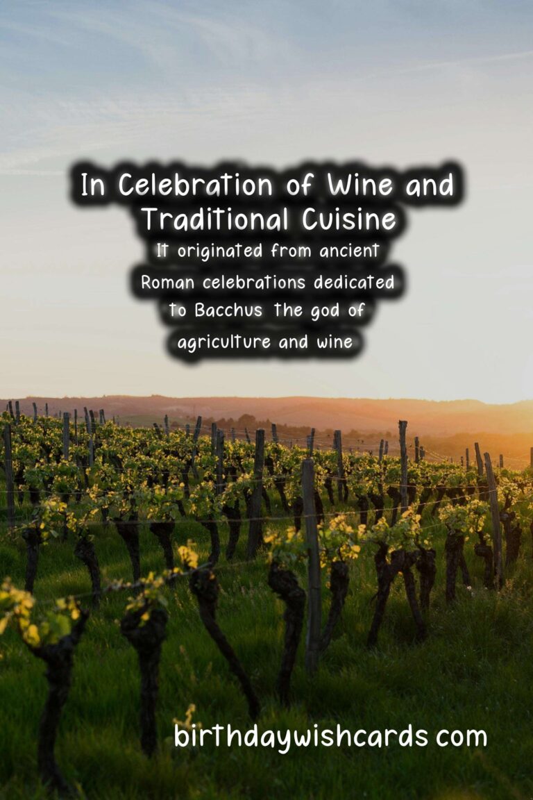 March 10 - National Day of Wine and Traditional Cuisine