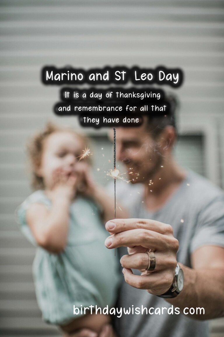 Marino and St. Leo Day: Celebrated on July 1