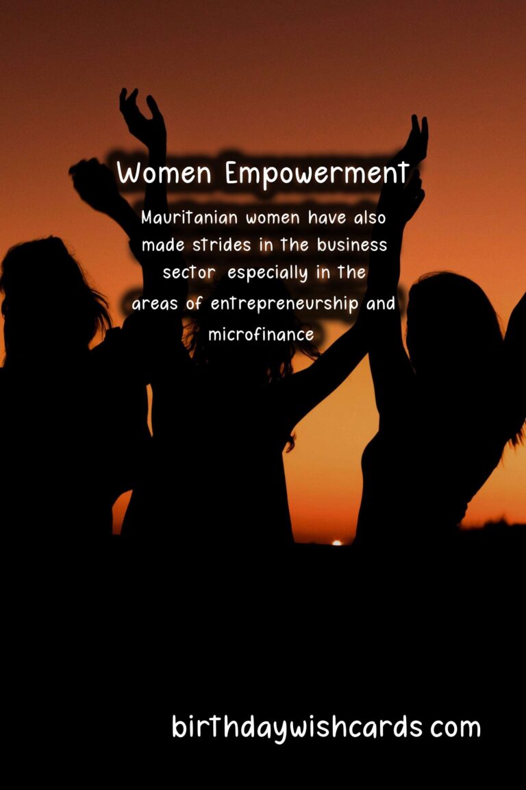 Mauritanian Women's Day - April 10: A Celebration of Hope and Progress