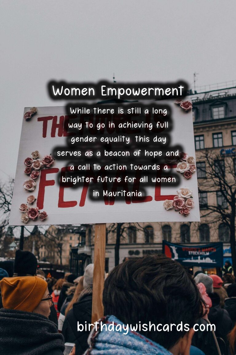 Mauritanian Women's Day - April 10: A Celebration of Hope and Progress