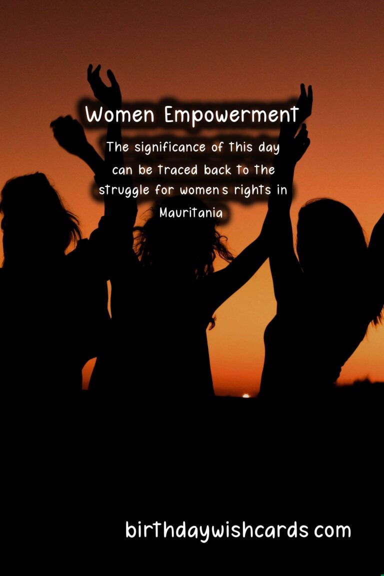 Mauritanian Women's Day - April 10: A Celebration of Hope and Progress
