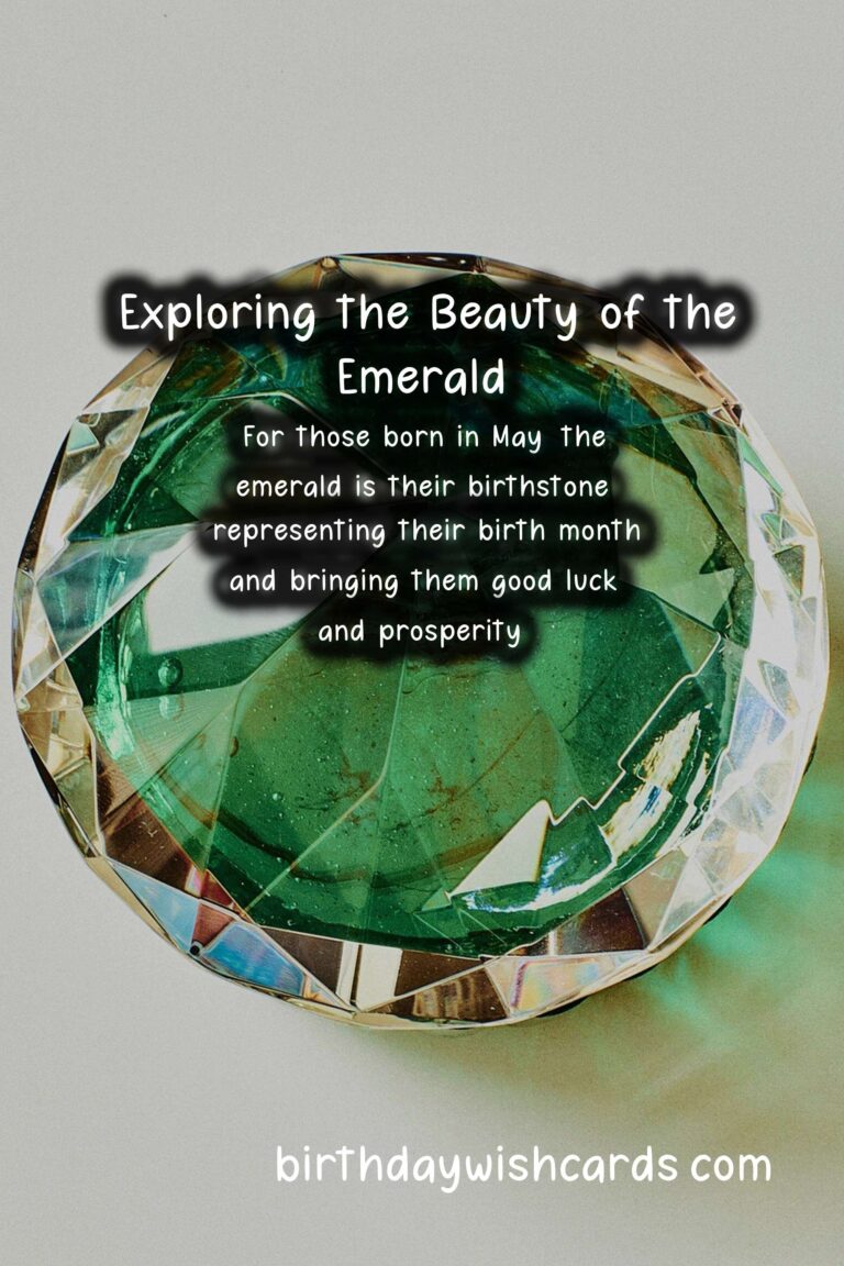 May Birthstone: Emerald – Vibrant Wishes and Stunning Images