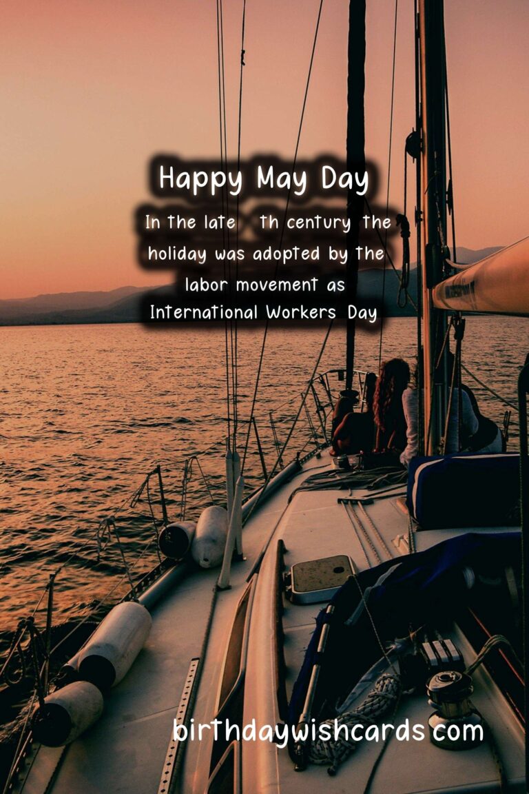 May Day - First Monday in May