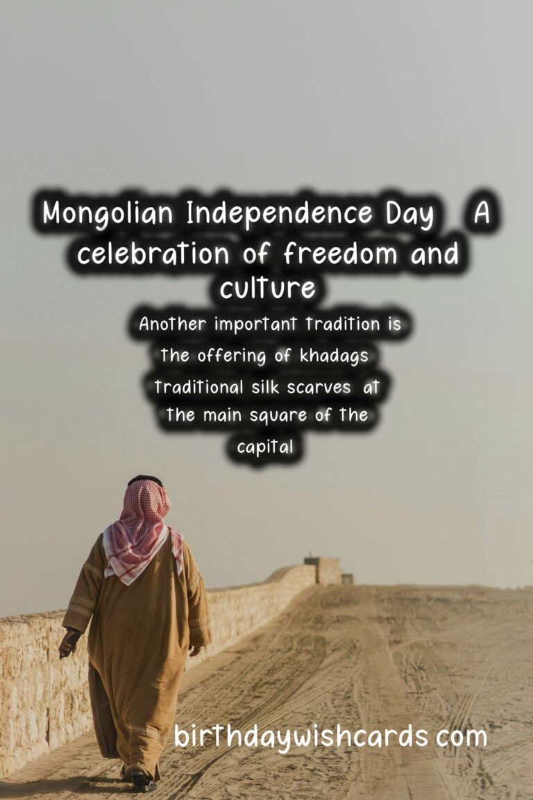 Mongolian Independence Day – A celebration of freedom and culture