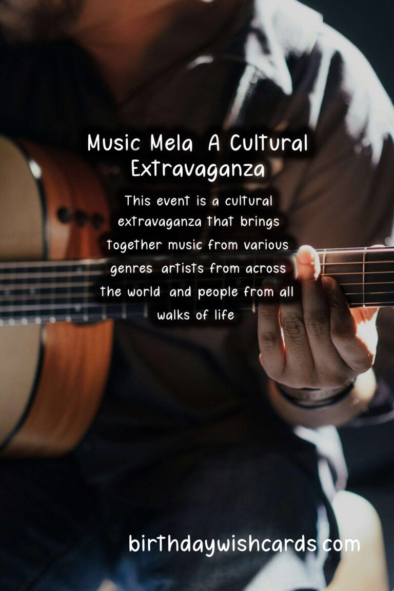 Music Mela – March: A Celebration of Sounds and Rhythms