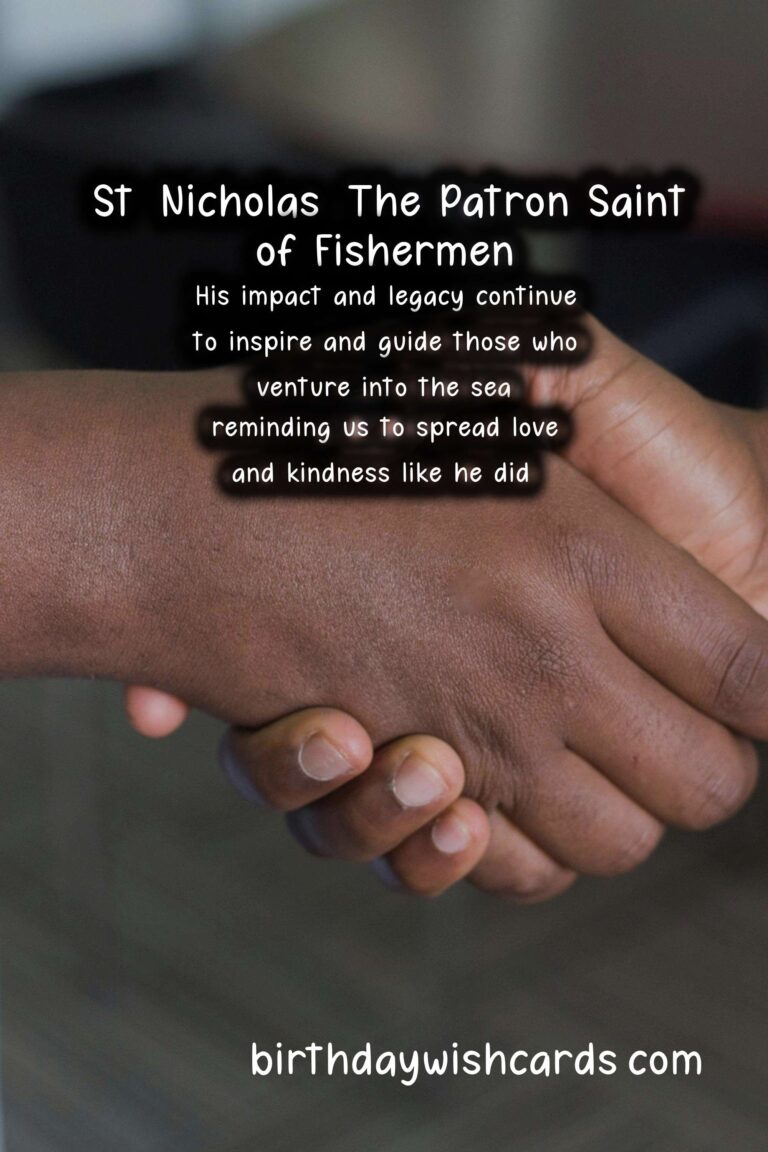Nicholas: The Patron Saint of Fishermen - A Heartwarming Story
