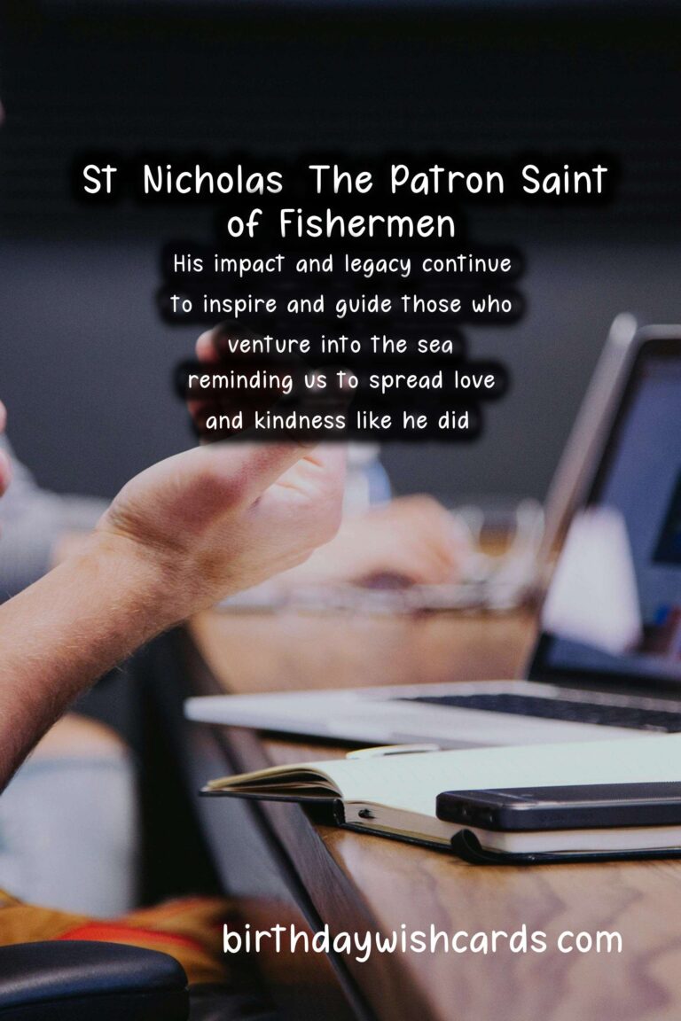 Nicholas: The Patron Saint of Fishermen - A Heartwarming Story