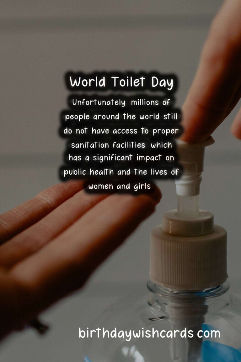 November 19 (2021): World Toilet Day