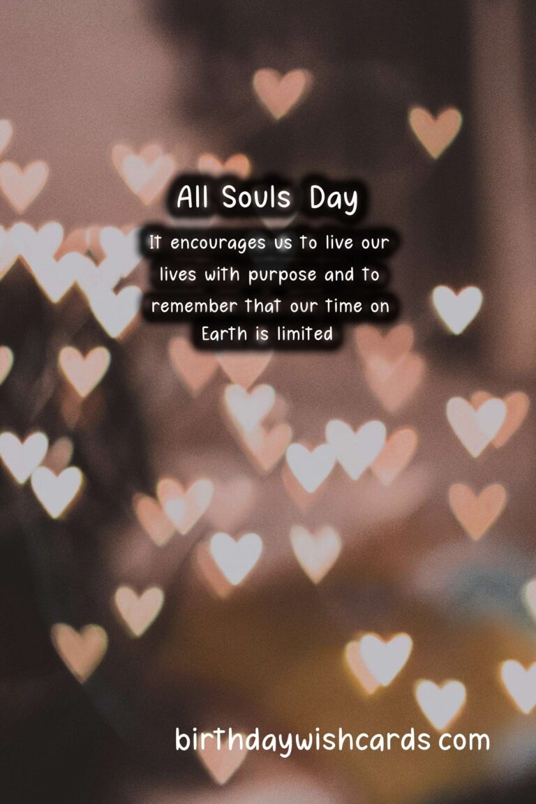 November 2: All Souls’ Day*