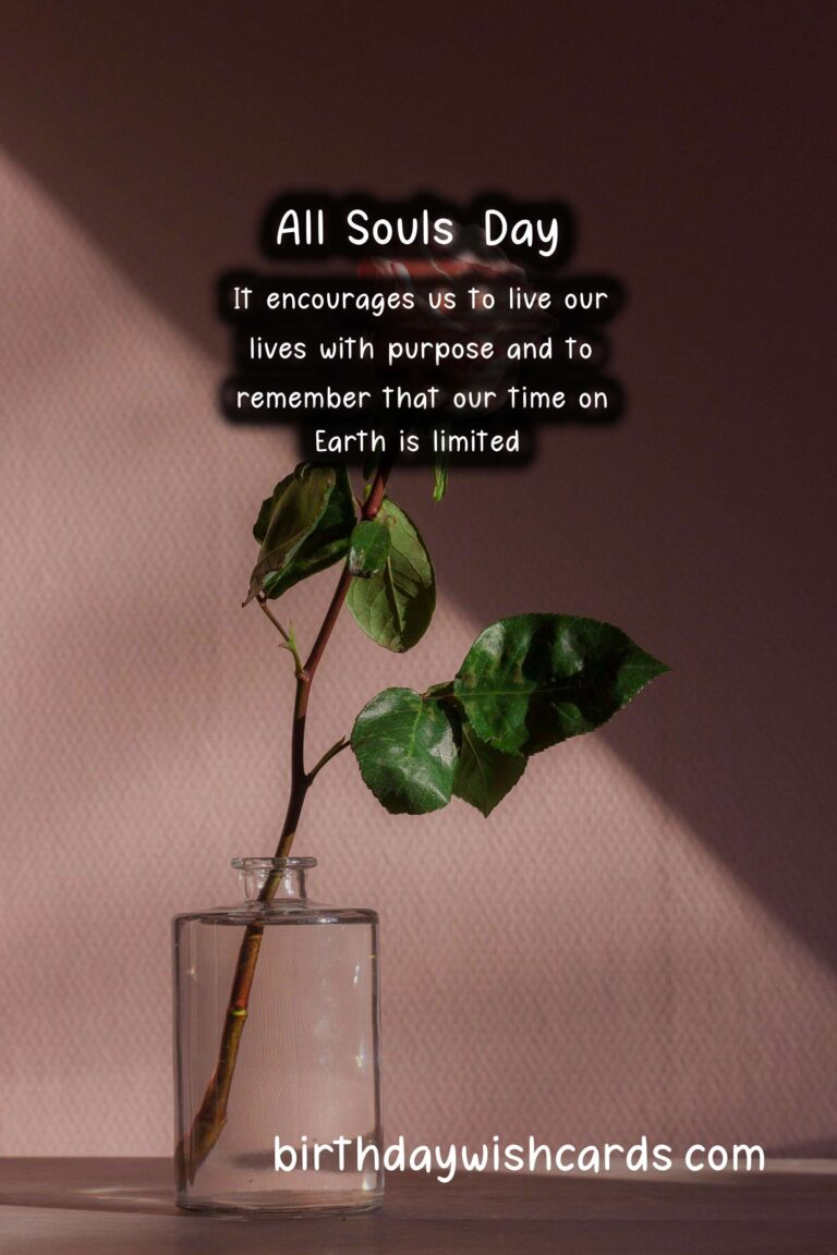November 2: All Souls' Day*
