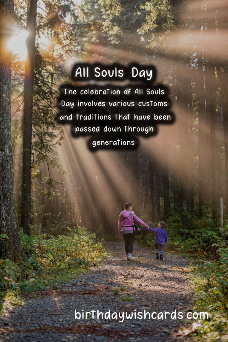 November 2: All Souls' Day*
