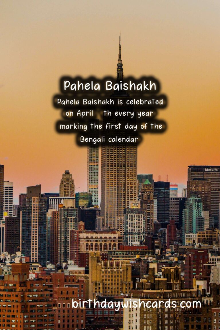 Pahela Baishakh: Celebrating the First Day of the Bengali Calendar