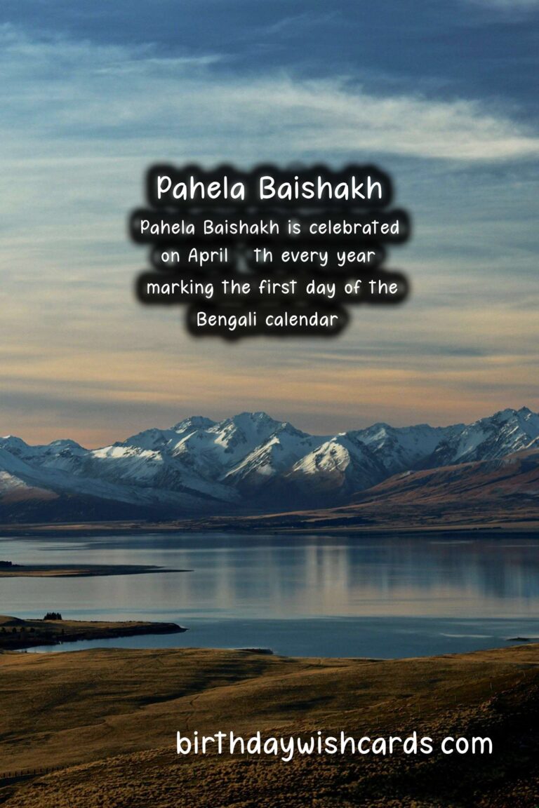 Pahela Baishakh: Celebrating the First Day of the Bengali Calendar