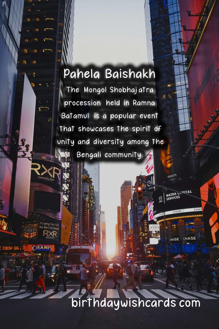 Pahela Baishakh: Celebrating the First Day of the Bengali Calendar