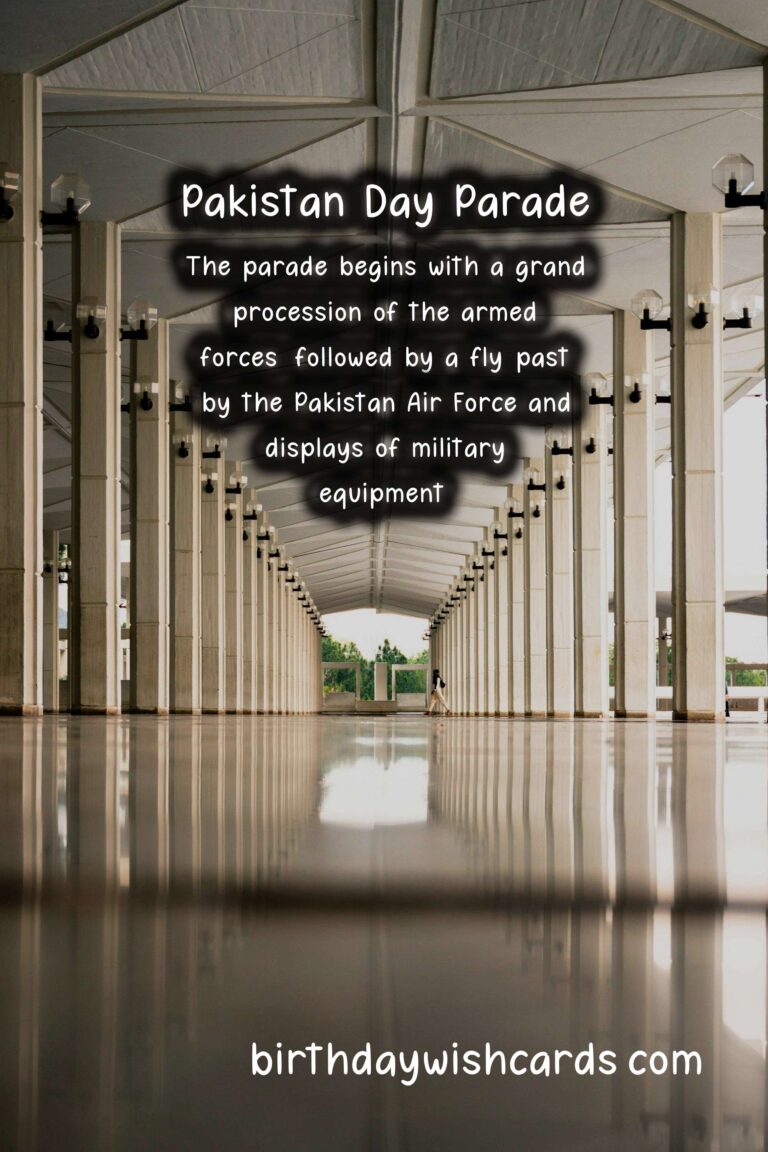 Pakistan Day Parade – March: A Celebration of Pakistani Culture and National Pride