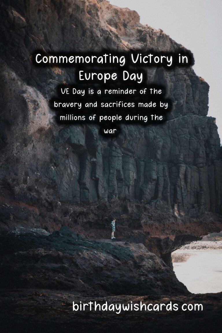 Remembering Victory in Europe Day (May 8): A Day of Reflection and Celebration