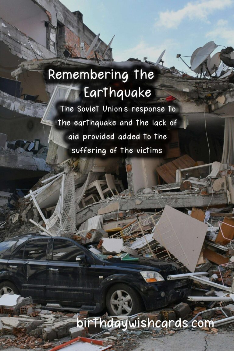 Remembering the 1948 Earthquake – October 6