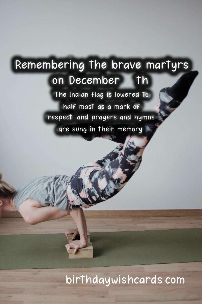 Remembering the Brave: December 20- Martyrs' Day, A National Holiday